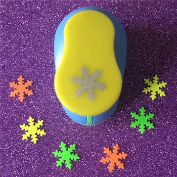 

Snow shape 5/8"(1.6cm) EVA foam punches paper cutter for greeting card handmade DIY craft punch cortador de papel de scrapbook