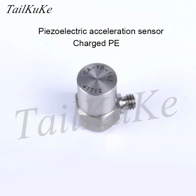 Vibration Shock Test Accelerometer CA-YD-103 Charge Vibration Sensor Induction Frequency