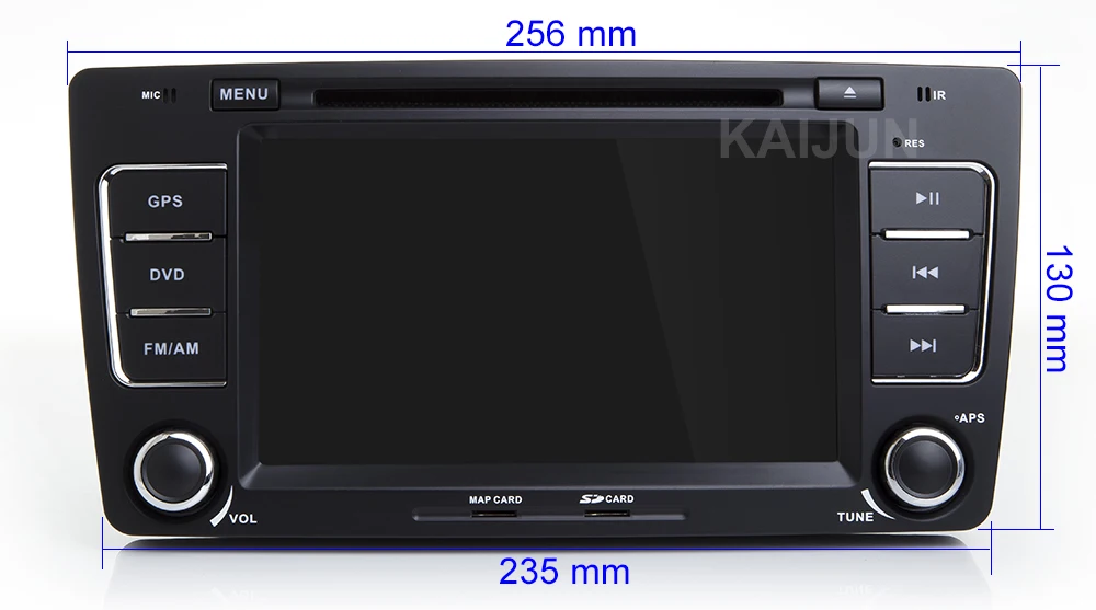 2 Din " автомобильный DVD мультимедийный плеер gps для SKODA Octavia 2009-2013 Bluetooth FM Радио RDS