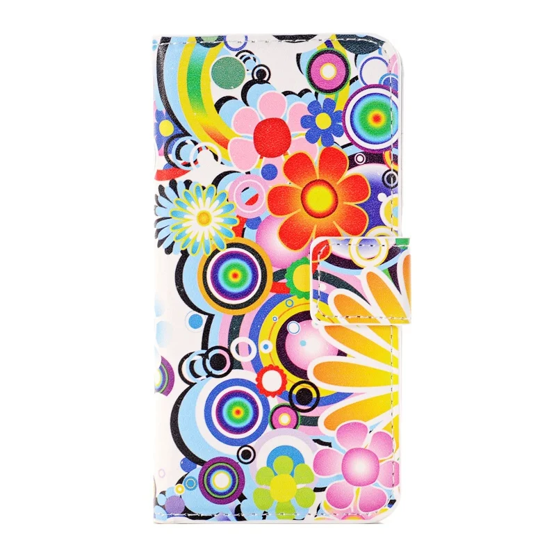 Для samsung Galaxy S3 S4 S5 мини S6 S7 EDGE PLUS NOTE 3 4 5 S7562 S7390 чехол для телефона Краски Флаг бабочка шаблон искусственная кожа откидная крышка - Цвет: Style 12