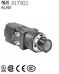 

[ZOB] Bumps lighting type push-button switch AOLNE2 idec ALNE29911DN 30mm diameter --5PCS/LOT