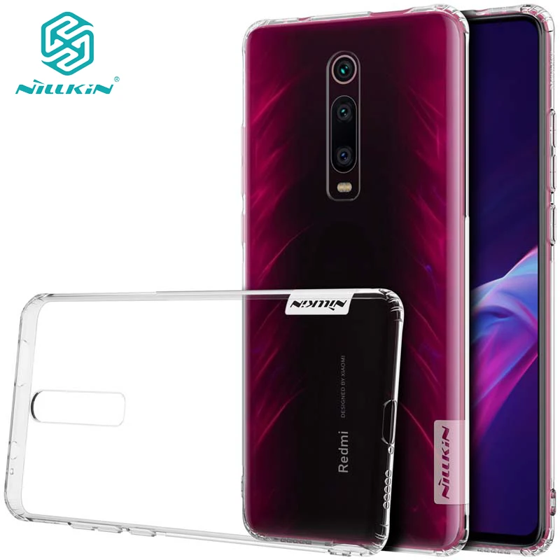

For Redmi K20 Pro case NILLKIN Soft TPU Transparent Crystal Protective Cover for Redmi K20 mi 9t mi 9t pro case 6.39 funda