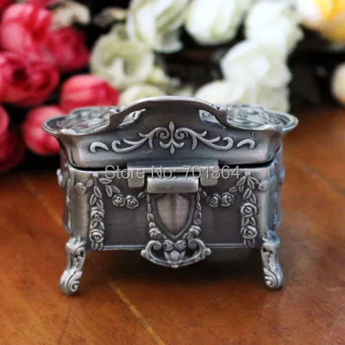 Европейский стиль, модный металлический чехол для ювелирных изделий, коробка для брелоков, кольца, упаковочная коробка для хранения ювелирных изделий, чехол для ожерелья, подарочная коробка