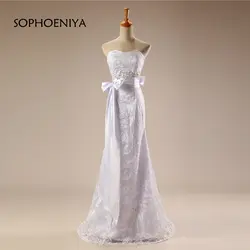 Новое поступление Robe de mariee без бретелек с открытыми плечами бисером Русалка Свадебные платья 2019 Vestido de noiva Abito da sposa