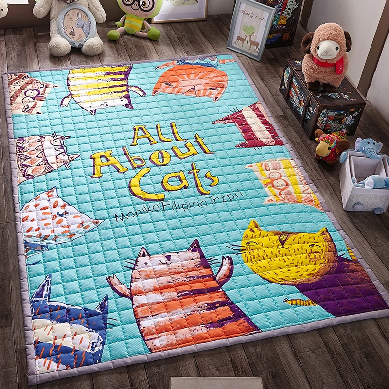 Cotton Baby Play Mat Children's Crawling Mat 150*200cm Kids Play Carpet