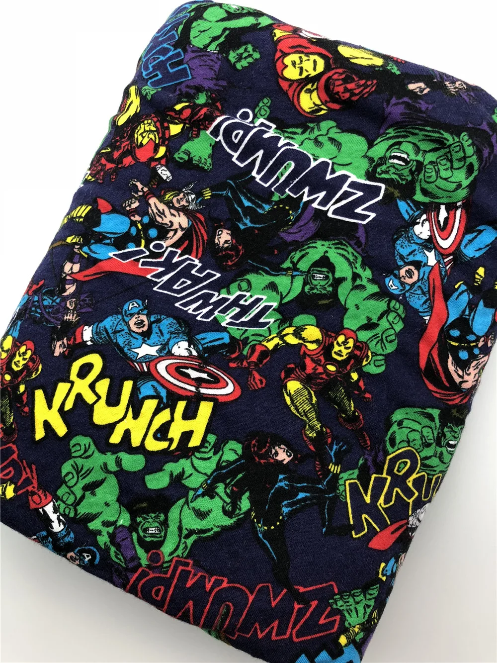 50x170cm the Avengers iron Man America Hulk Knitted cotton ...