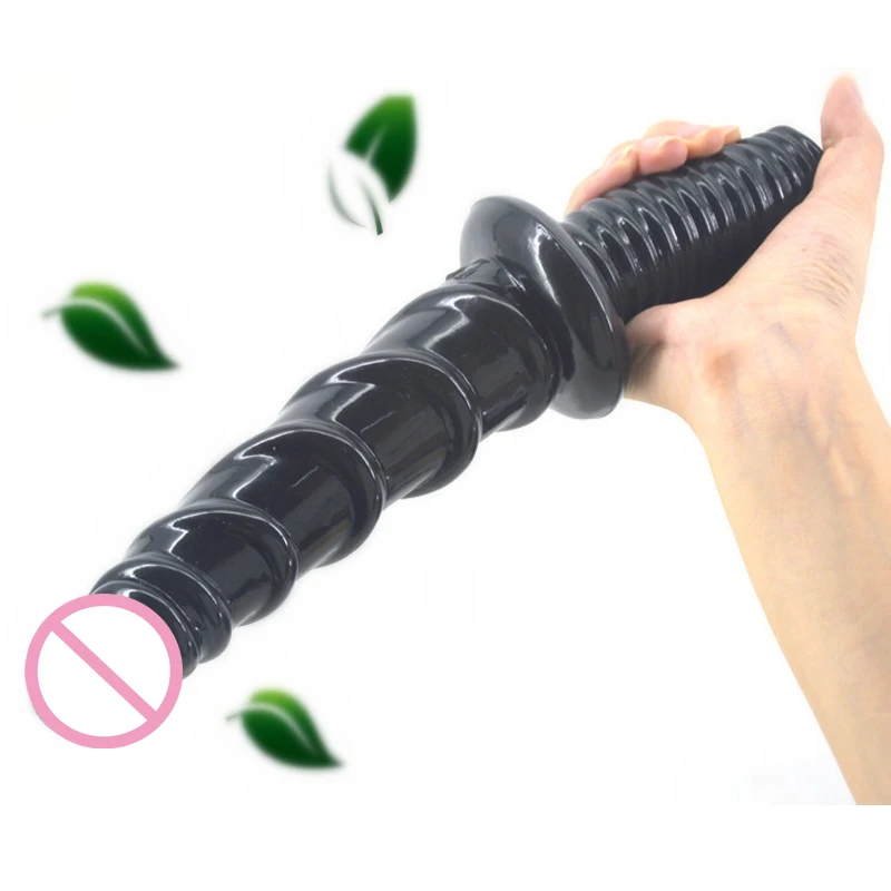 Super Long Realistic Dildo Thick Large Double Dong with Handle Penis Anal Plug Adult Sex toys for Women Sex shop