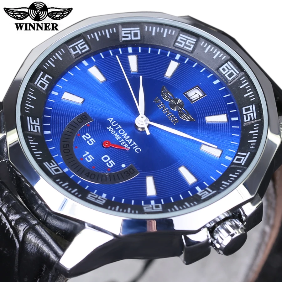 winner men's automatic mechanical watch