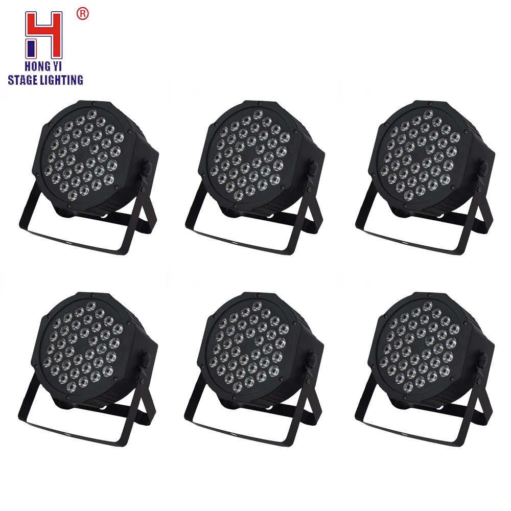 

36x3w led RGB par light with DMX512 control stage wash light Sound Activated for wedding party show 6pcs/lot