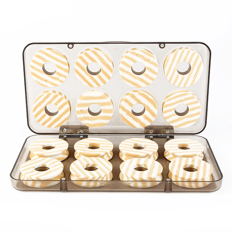 

16PCS Foam Fishing Line Bobbin Spools Plastic Storage Box Case Outdoor Travel Fishing Line Tackle Spools Box Equipment