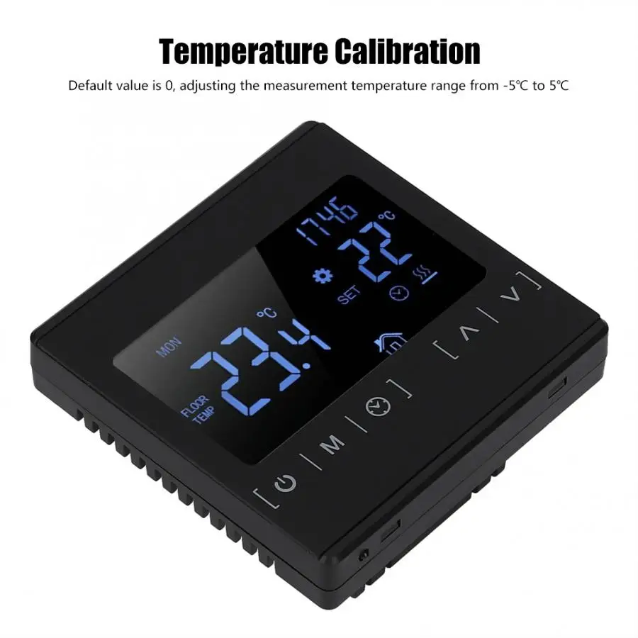 MH1822 Электрический терморегулятор отопления регулятор температуры с функцией защиты от низких температур