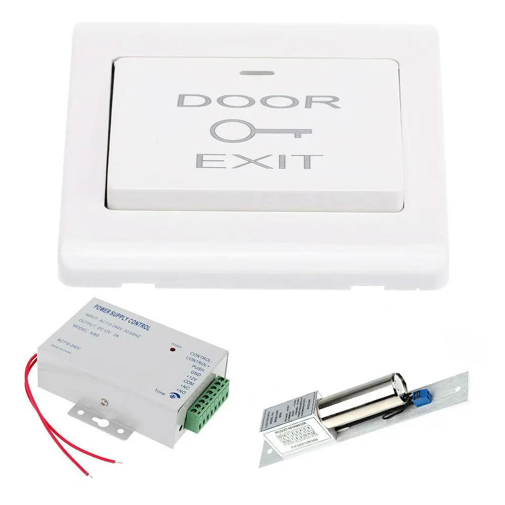 SmartYIBA дверной замок DIY комплект двери выход магнитный замок для двери контроль доступа входа система NC Электрический удар для видеодомофона