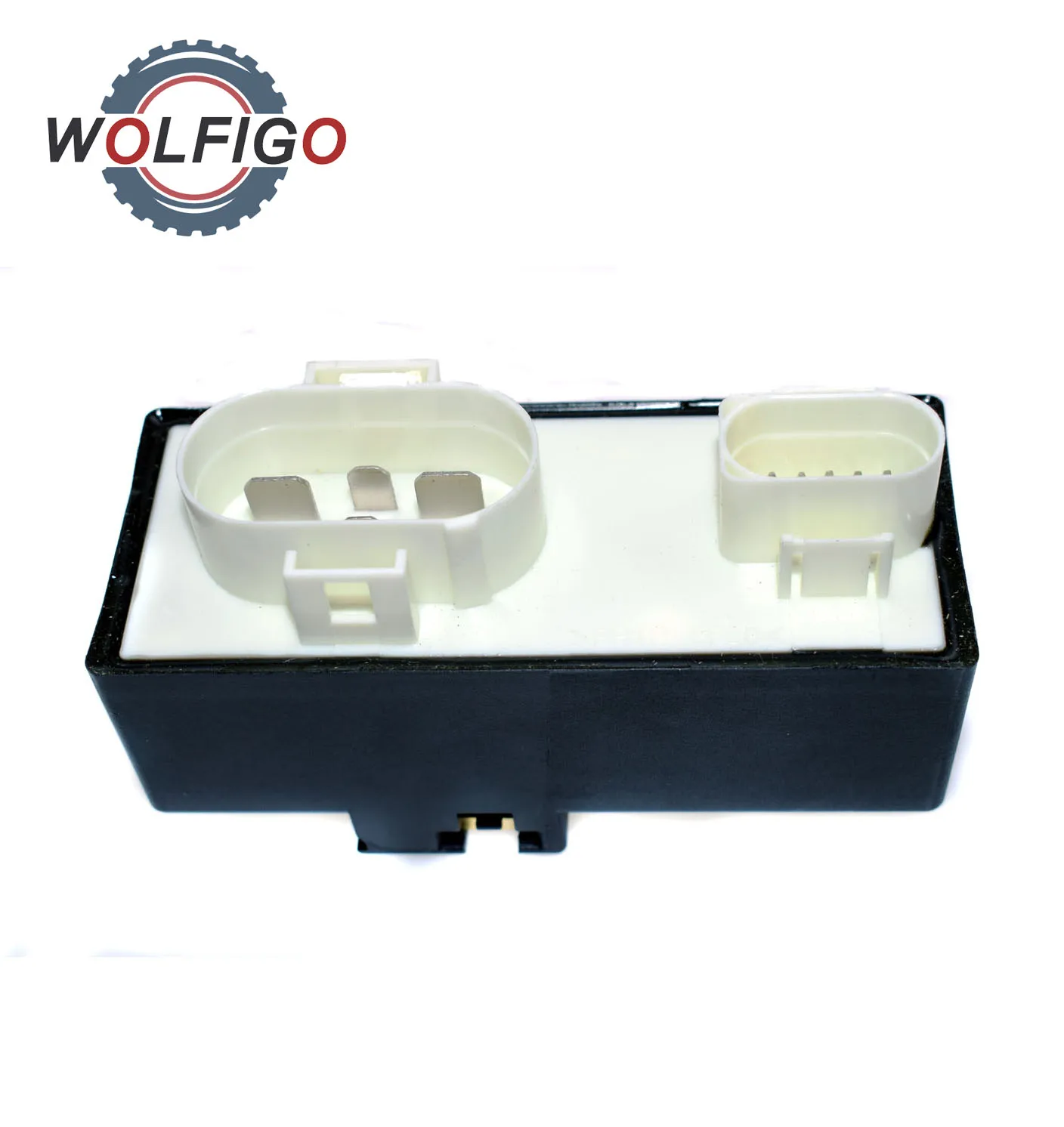 WOLFIGO For VW Engine Radiator Cooling Fan Control Module Controller