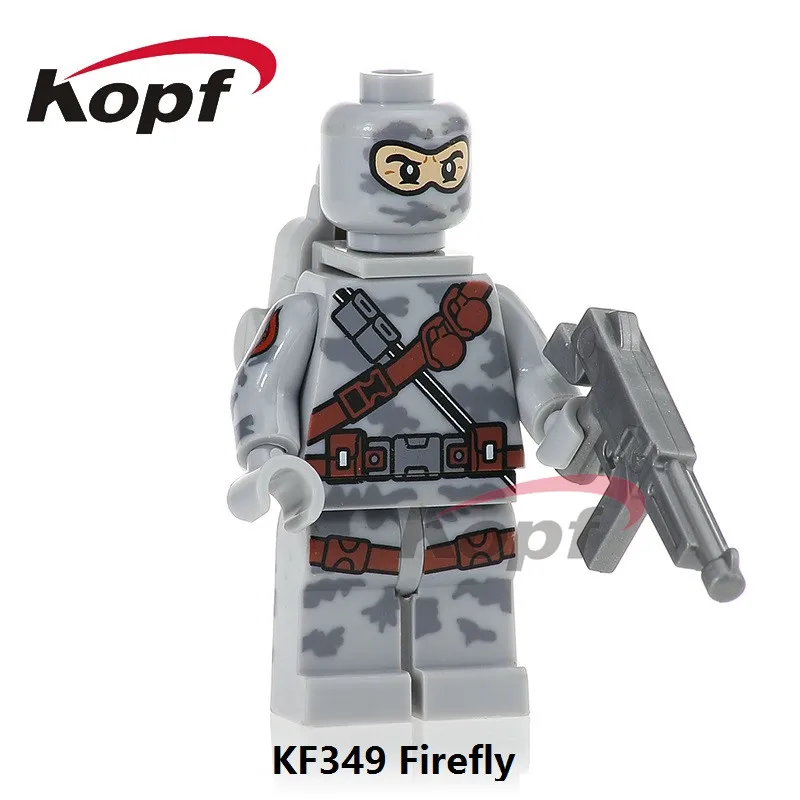 KF349 Super Heroes Gi Joe серия Firefly power Girl Serpentor Stg. Бойня строительные блоки лучшая коллекция детские подарочные игрушки