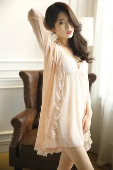 

New Summer Women Sleepwear Sexy Night Dress lace Nightgowns Night Sleep Dress Nightie Women Gown Female Home