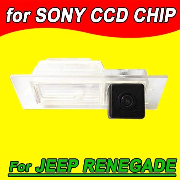CCD car back camera rear view parking reverse for Jeep Renegade