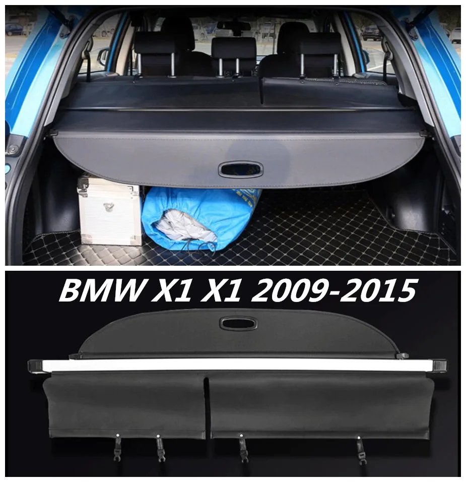 

JINGHANG Car Rear Trunk Security Shield Cargo Cover For BMW X1 X1 2009 2010 2011 2012 2013 2014 2015 ( black, beige)
