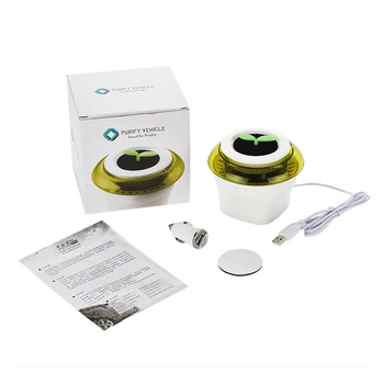 

XINYIBANG 12V Portable Car Air Purifier Air Fresh Lonic Oxygen Vehicle To Remove Cigarettes Smell Peculiar Smell Formaldehyde