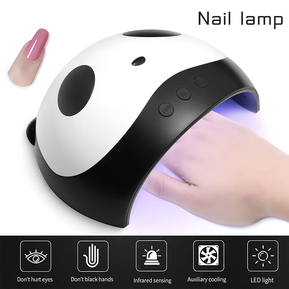

36W Nail Dryer For Nail LED UV Lamp USB Power For Manicure Timer Drying All Gels Nail Polish Nail Art with timer