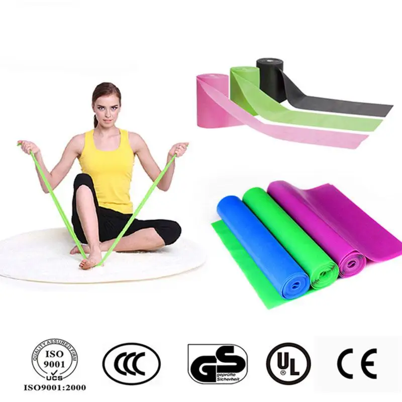 Mounchain Yoga Band Elastic Rope Rubber Resistance Belt Environmental