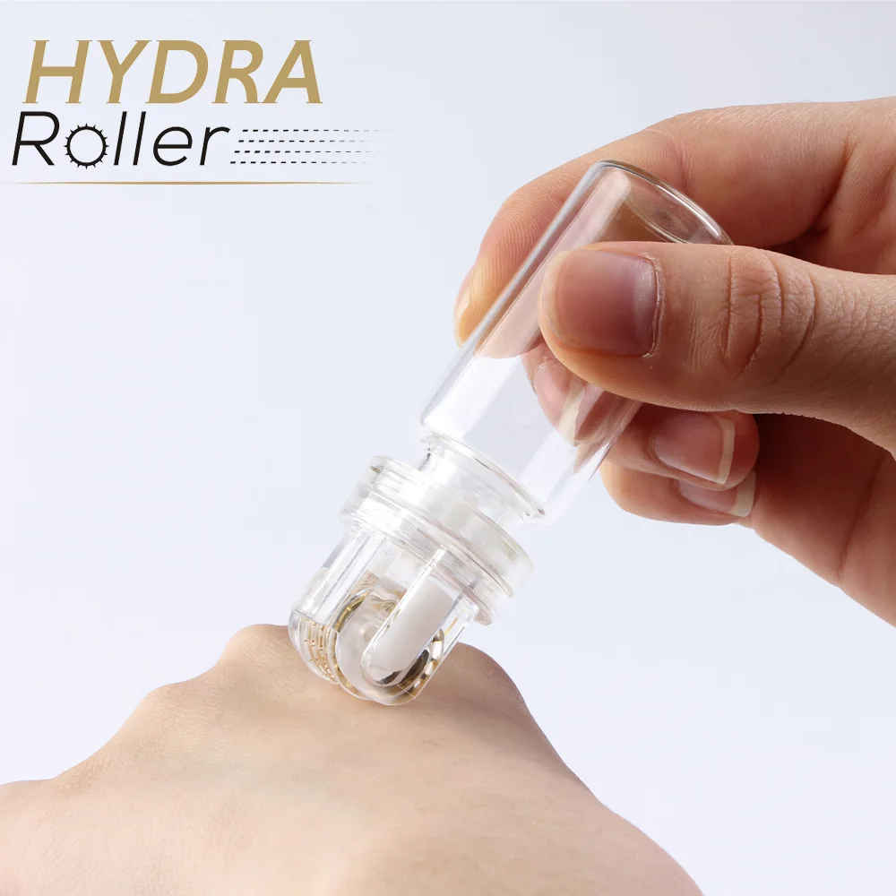 Мезороллер Новые dermaroller корейский Hydra ролик 64 MezoRoller Anti Age Uper дермы Reborn лечение глаз
