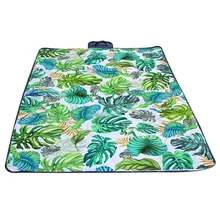 ISHOWTIENDA Водонепроницаемый не выцветают покрывало для пикника на природе ковер походный плед Удобный Складной Путешествия пляжный коврик