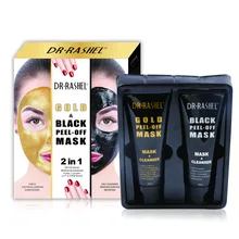 

2 pcs/set DR.RASHEL Black Gold Peel Off Mask Blackhead Remover Facial Masker Anti Wrinkle