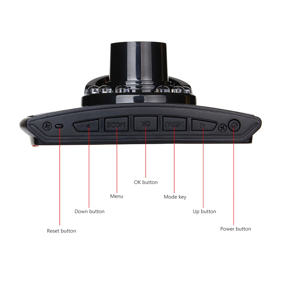 Skup Kamera samochodowa AOSHIKE Full HD 1080P G30 140 stopni dashcam wideo rejestratory do samochodu Night Vision g sensor kamera na deskę rozdzielczą z rosyjskim