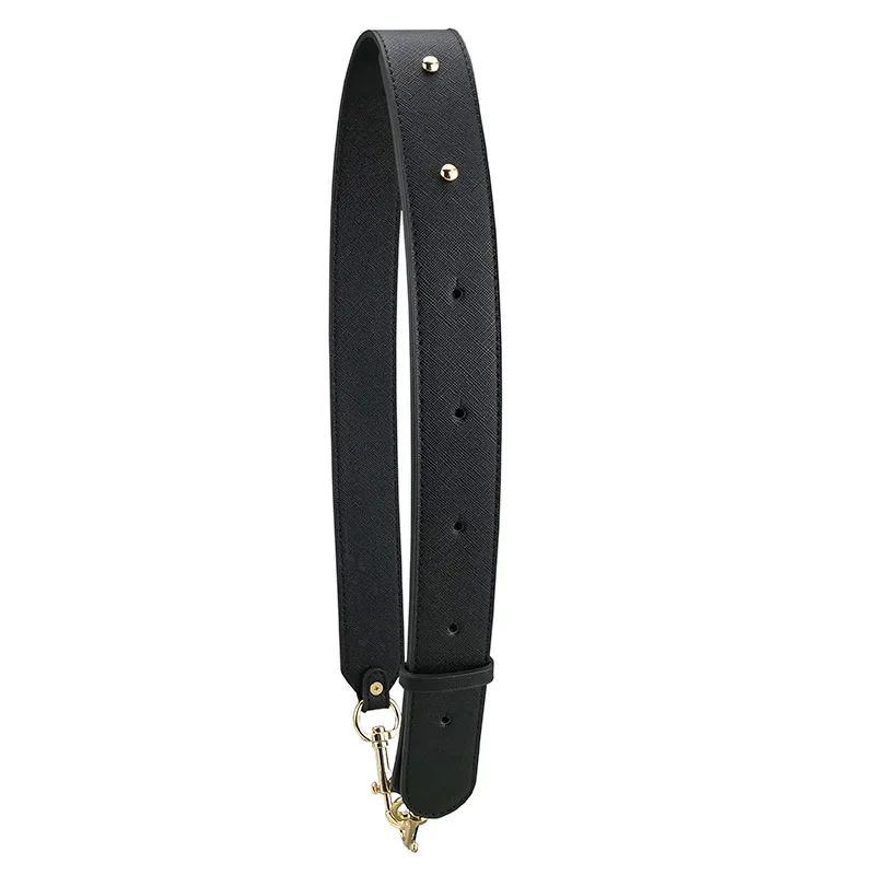 Fashion Wide Shoulder Bag Strap Solid Color Women Bag Accessories PU Leather Long Strap Belt Handbag Part Replacement Wholesale