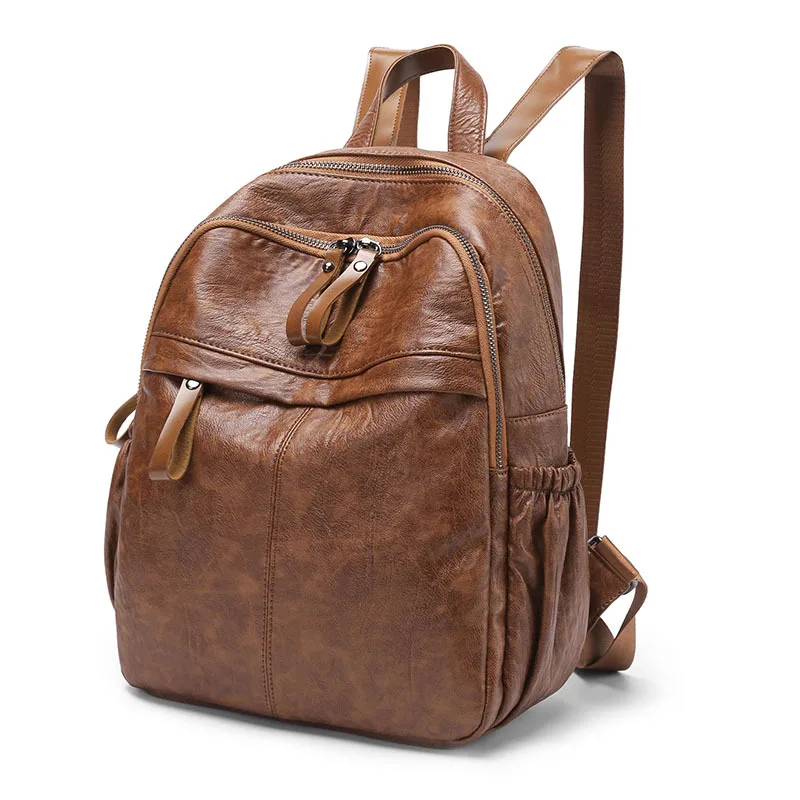 Бренд 2018 Для женщин Высокое качество кожаный рюкзак дизайнер школьные сумки для подростков девочек Для женщин рюкзаки девушка Mochila женский