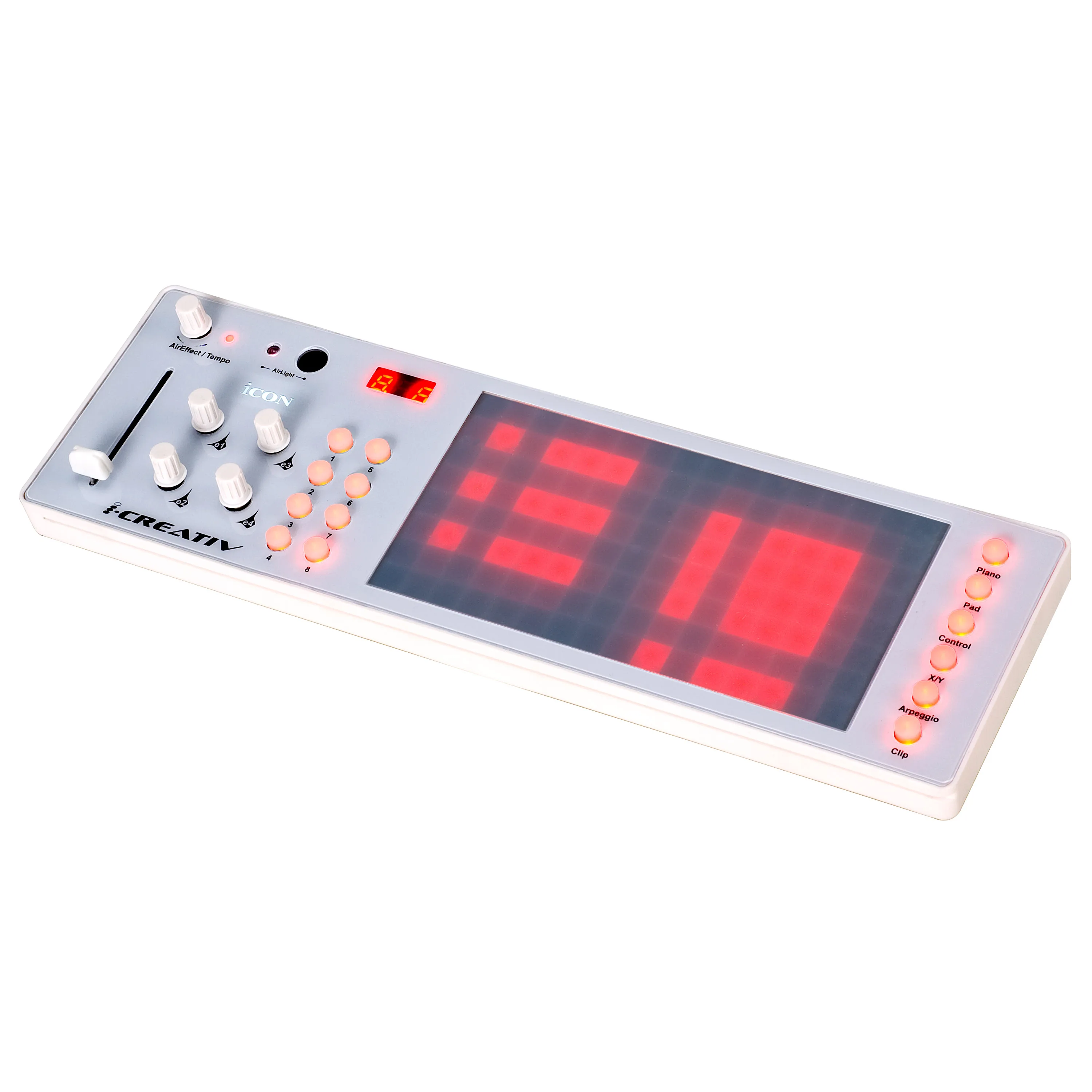 Икона iCreativ USB MIDI аудио контроллер с сенсорным экраном и AirLight 3D эффектор режим