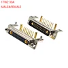 Conector macho hembra de alta corriente 17W2 30A adaptador de D-SUB de ángulo recto PCB Tipo De Soldadura 15 + 2 clavijas de enchufe de alta potencia 17 posiciones, 1 Uds. ► Foto 1/3