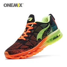 Onemix men’s sport running shoes music rhythm men’s sneakers breathable mesh outdoor athletic shoe EU size 39-46 free shipping