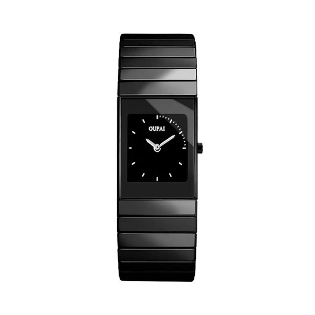 OUPAI Ceramics Wrist Watch Ladys Watch Small Dial 30m Waterproof Hour Clock Clas OUPAI Ceramics Wrist Watch Ladys Watch Small Dial 30m Waterproof Hour Clock Clas
