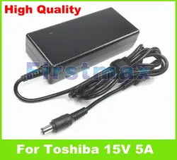 15 V 5A 75 W Замена адаптера переменного тока питания для ноутбука Зарядное устройство для Toshiba Satellite 210 2100 2105 2115 2140 2180 220 2210 2230 225 2250 235 2400 2405