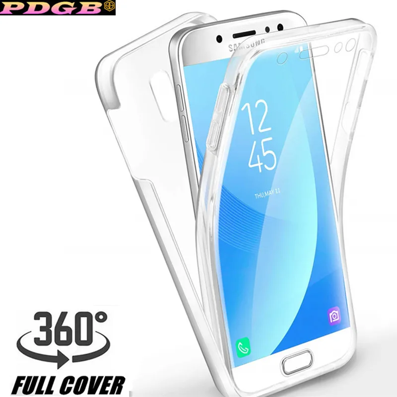 Чехол с полным корпусом для Samsung Galaxy A5 2017 J3 J5 J7 A7 A9 A9s A8 A6 Plus 2018 J6 J4 J8 S8 S9 Note 8 9