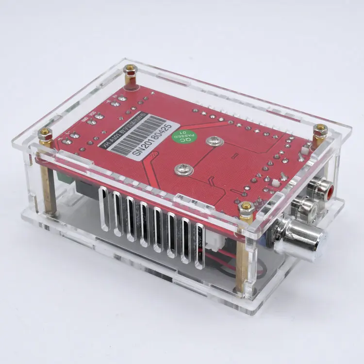 XH A101 TDA7498 100W + DC9 34V 24V Плата цифрового усилителя высокой мощности с чехлом и