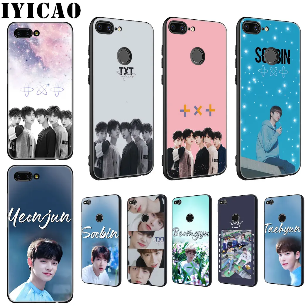 

IYICAO TXT Soft Phone Case for Huawei Honor 6A 7A 9X 20 Pro 7C 7X 8 9 10 Lite 8X 8C Note 10 View 20 Case