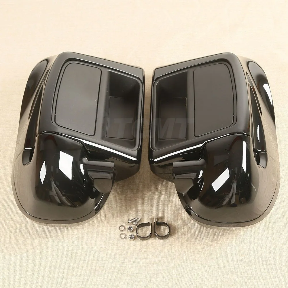 

Lower Vented Fairing + 6.5" Speaker Box Pod For Harley Touring Street Glide Ultra Road King FLHTCU FL 14-19 16