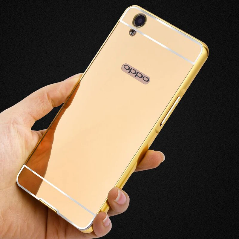 For Oppo A37 A37m Metal Phone Case Mirror Acrylic Back Cover Plating Aluminum Frame Hard Protective Shell Case Opel Case Trainingcase For Macbook Pro Aliexpress