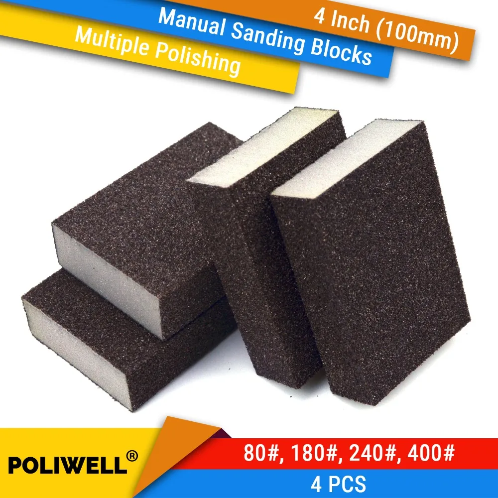 4 шт. абразивные губки для кухни и ванной|Абразивные инструменты| |