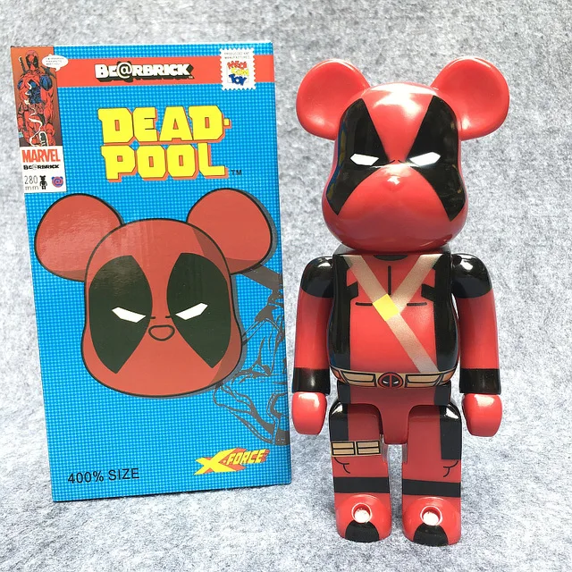 

Hot Sale 11 Inches Be@rbrick 400% Bearbrick Avengers Infinity War Deadpool PVC Action Figure Collectible Model Toy