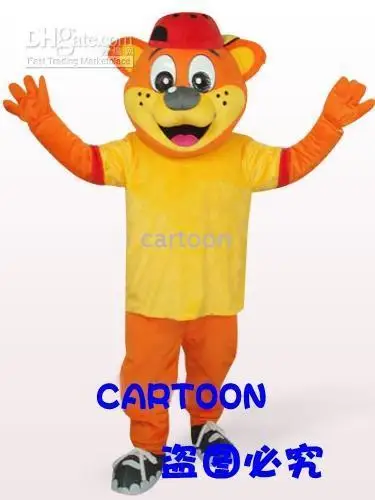 Cute Cartoon Character Adult Yellow Male Pipi Bear Dress