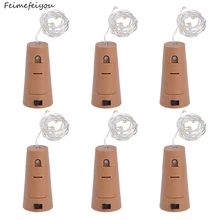 6pcs/lot LED Solar Lamps Copper Wire Fairy String Patio Lights Waterproof Garden Christmas Wedding Party Decoration Outdoor