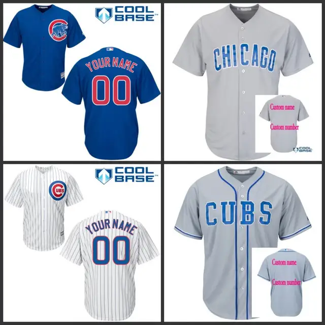 cubs jersey custom name