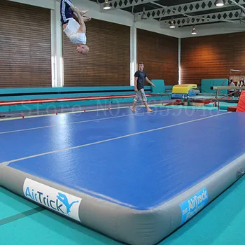 

Free Shipping and Logo 4x4x0.2m Inflatable Tumble Track Trampoline Airtrack Gymnastic Air Track Trampoline Air Track Gymnastics
