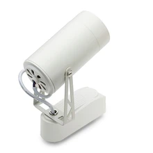 Светодиодный COB рельсовый светильник 3 Вт AC85-265 в Точечный светильник регулируемый рельсовый трек светильник ing лампа для торгового центра выставочного офиса черный/белый