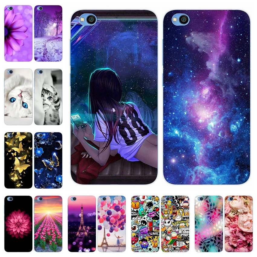 

for Xiaomi Redmi Go Soft Silicone Case on Redmi Go 5.0" Cute Fundas Coque For Xiomi Redmi Go Phone Back Cover Bumper Capa Bag