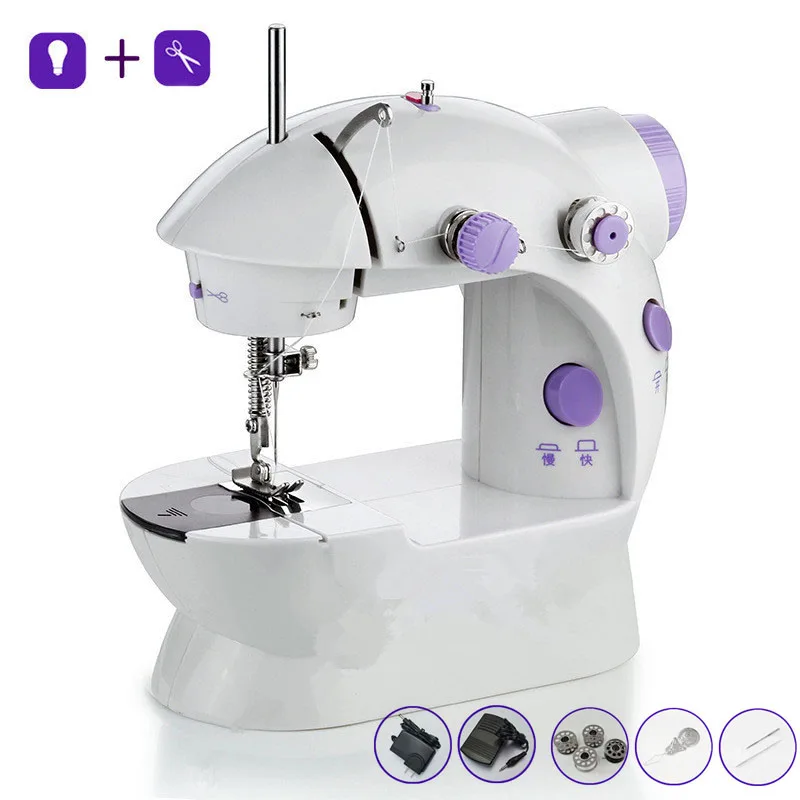 

6W Portable Sewing Machine Hand-held Sewing Sewing Stitching Suit Wireless Cloth Electric Sewing Machine Sewing Kit