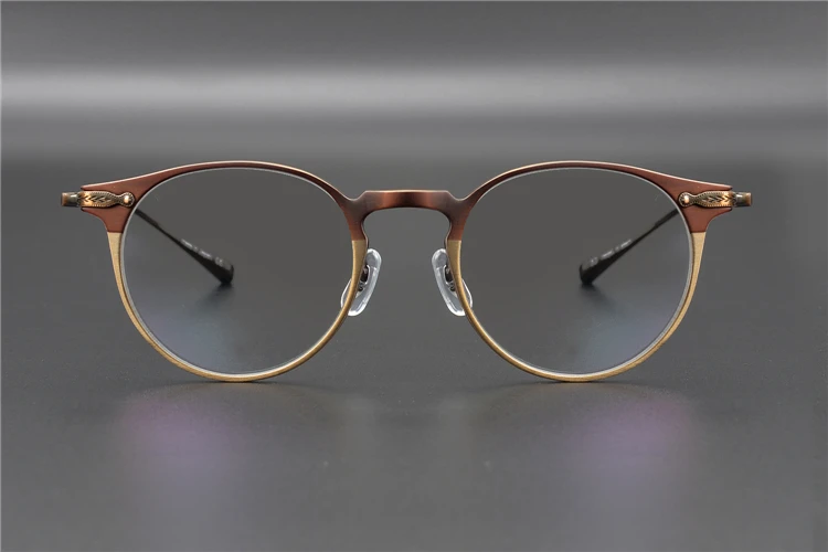 Титановые очки, оправа для мужчин OV1181, ретро оправа, Брендовые очки, оправа для глаз, очки для женщин, титановые очки с коробкой